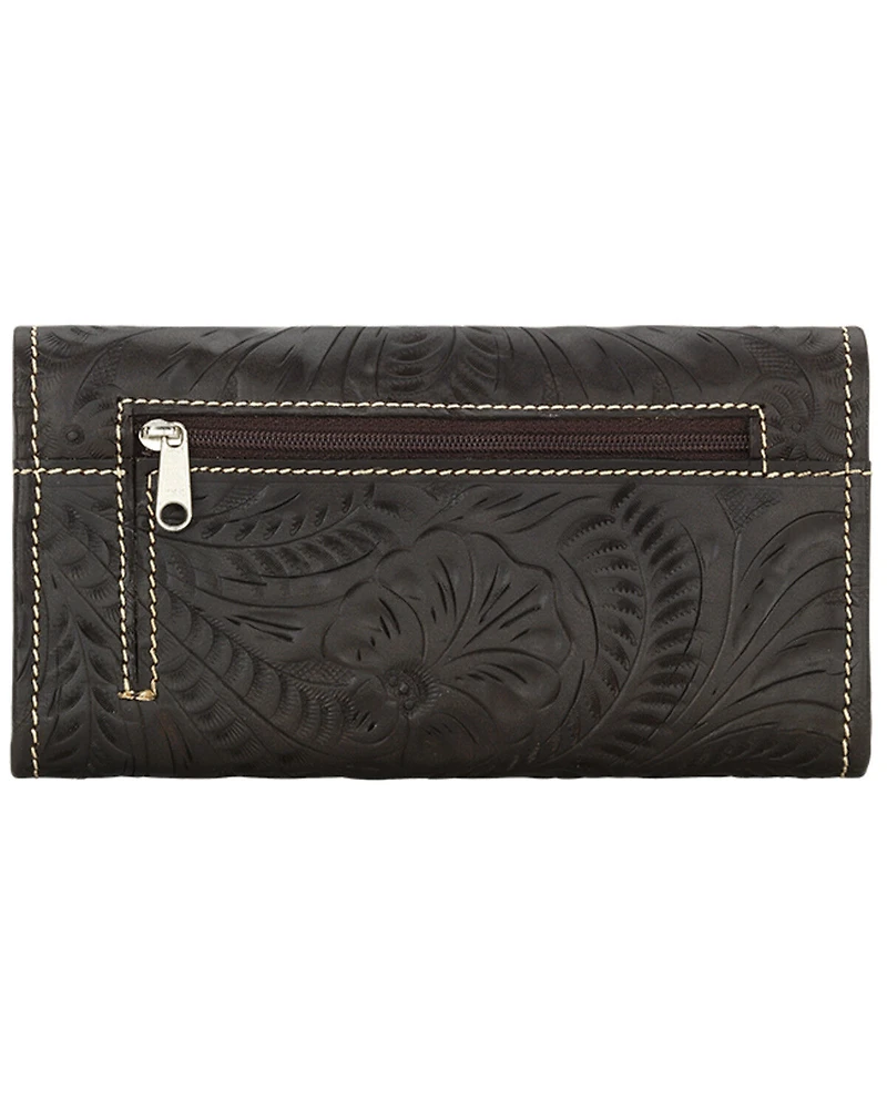 American West Annie's Secret Tri-Fold Wallet