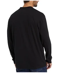 Wolverine Men's Americana Worker Logo Long Sleeve Work T-Shirt