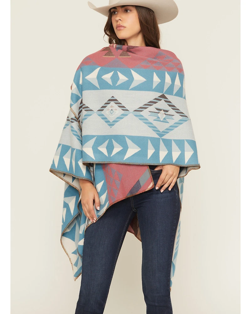Shyanne Women's Southwestern Print Shawl