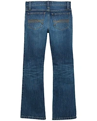 Wrangler 20X Boys' Dark Wash Slim Bootcut Stretch Denim Jeans