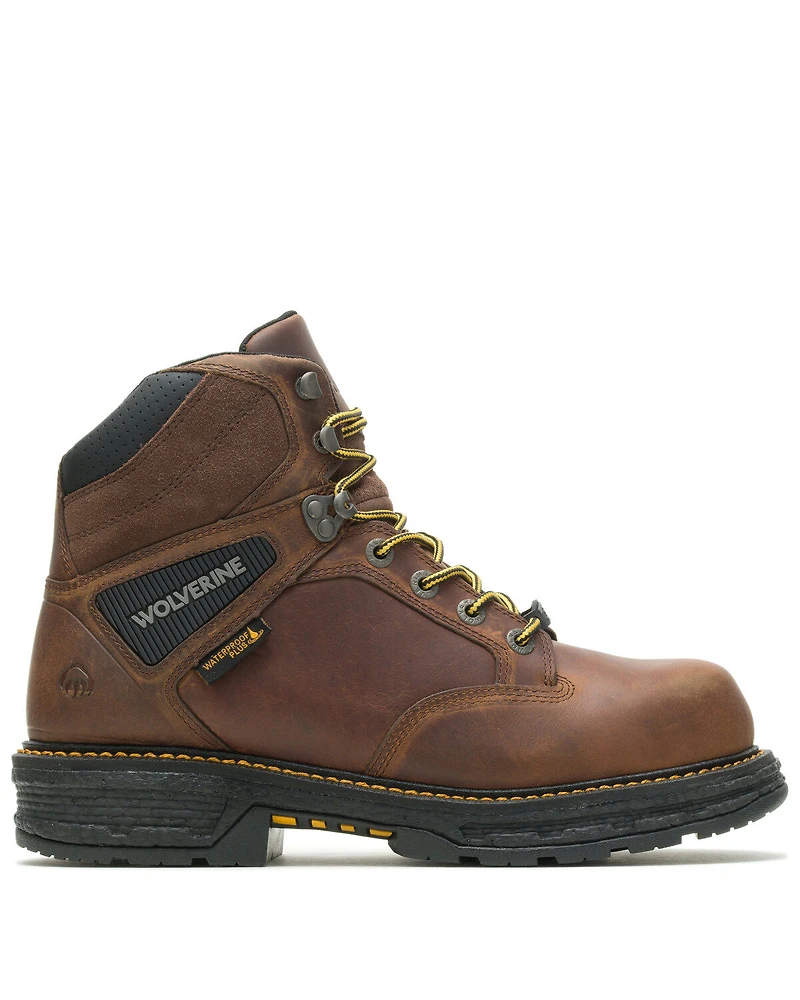 Wolverine Men's Hellcat Waterproof Work Boots - Soft Toe