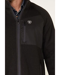 Ariat Men's Bluff Jersey Softshell Zip-Front Jacket
