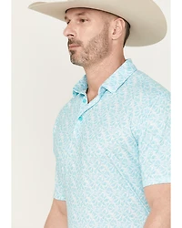 Ariat Men's 360 Airflow Printed Short Sleeve Polo