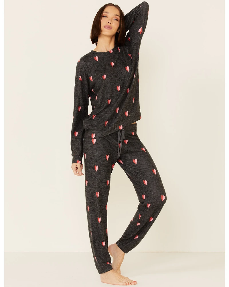 PJ Salvage Women's Lil Hearts Lounge Pants