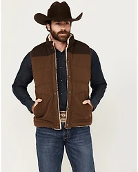 Brothers and Sons Men's Upland Reversible Sherpa Down Vest
