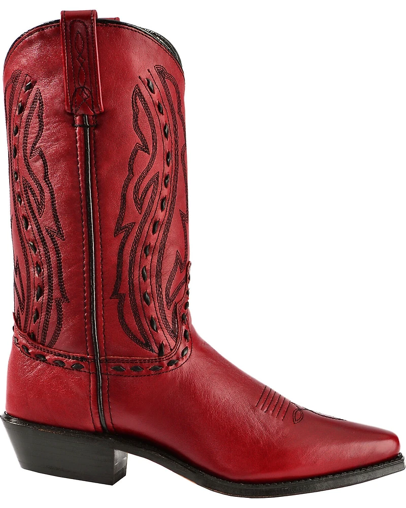 Abilene Women's Whipstitched Western Boots - Snip Toe