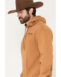 Ariat Men's Simple Buckle Southwestern Embroidered Hooded Sweatshirt