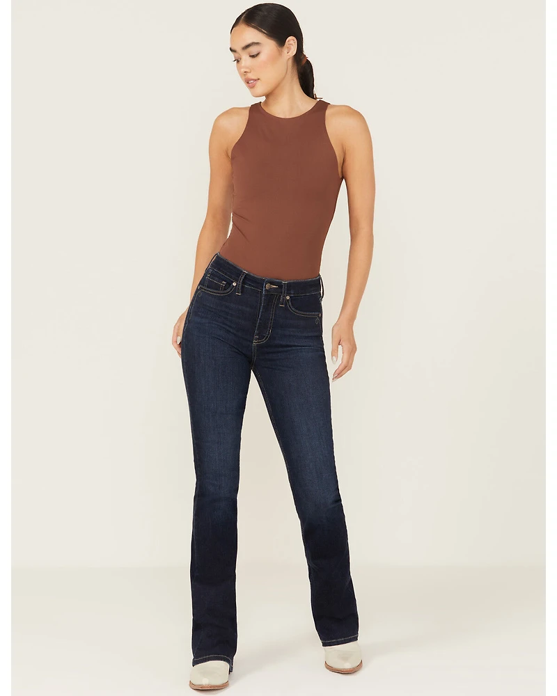 Shyanne Women's Celeste High Rise Sculpt Bootcut Stretch Denim Jeans