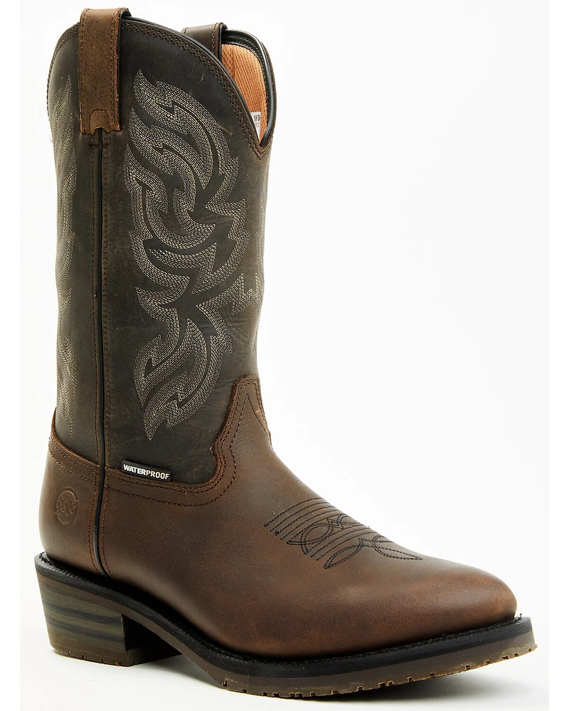 Double H Men's 11" Tascosa Waterproof Performance Western Boots - Round Toe