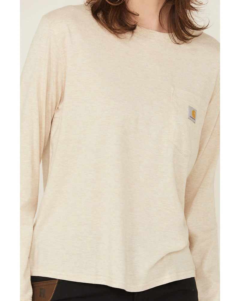 Carhartt Women's TENCEL™ Loose Fit Long Sleeve Pocket Shirt
