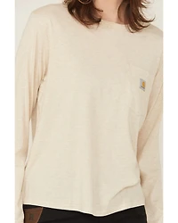 Carhartt Women's TENCEL™ Loose Fit Long Sleeve Pocket Shirt