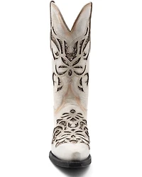 Ferrini Women's Sasha Inlay Western Boots - Snip Toe