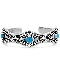 Montana Silversmiths Women's Seeing Eye Southwestern Silver Cuff