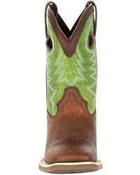 Durango Boys' Lil Rebel Pro Lime Western Boots - Square Toe