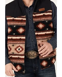 Cinch Men's Reversible Southwestern Print Quilted Vest