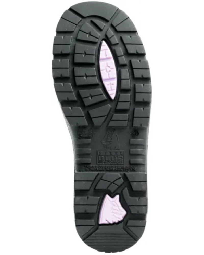 Steel Blue Women's Hobart PR Met Pull-On Work Boots - Toe