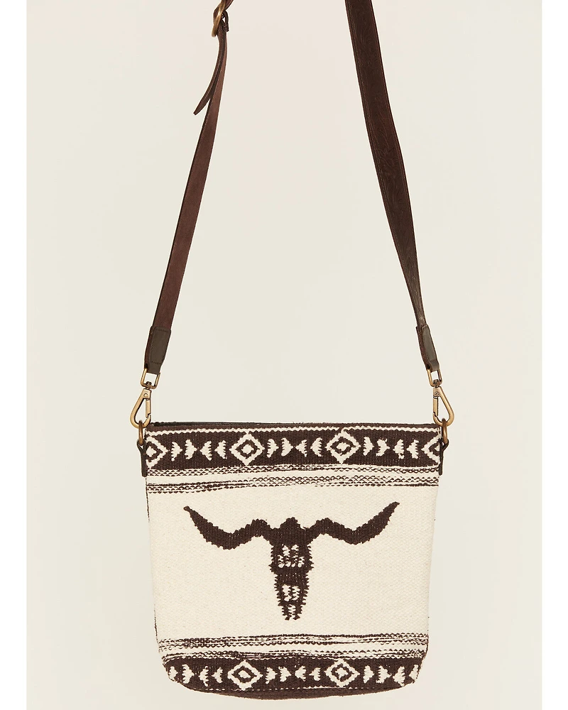 Idyllwind Women's Madrona Longhorn Woven Concealed Carry Crossbody Bag