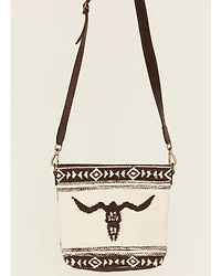 Idyllwind Women's Madrona Longhorn Woven Concealed Carry Crossbody Bag