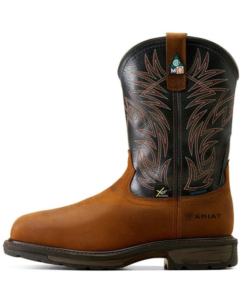 Ariat Men's WorkHog® Met Guard CSA Waterproof Work Boots - Broad Square Toe