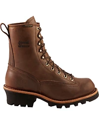 Chippewa Men's Lace-Up Logger Boots - Steel Toe