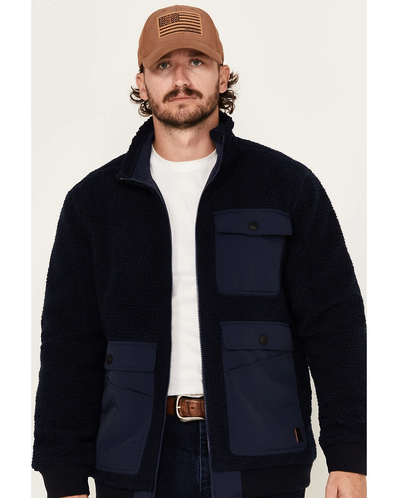 Brothers and Sons Men's Hart Reversible Sherpa Jacket