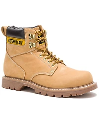 CAT Men's 6" Second Shift Lace-Up Work Boots - Soft Toe
