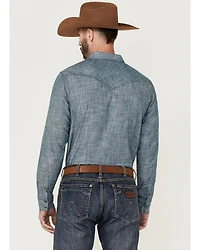 Cody James Men's Hotspot Solid Long Sleeve Snap Western Shirt
