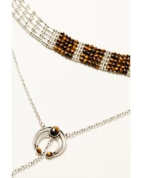 Shyanne Women's Juniper Sky Choker Necklace