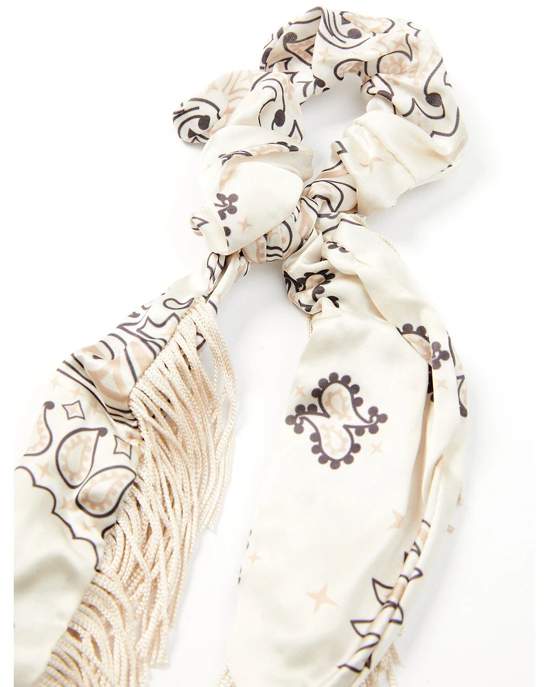 Idyllwind Women's Annette Fringe Hair Scrunchies - 2 Pack