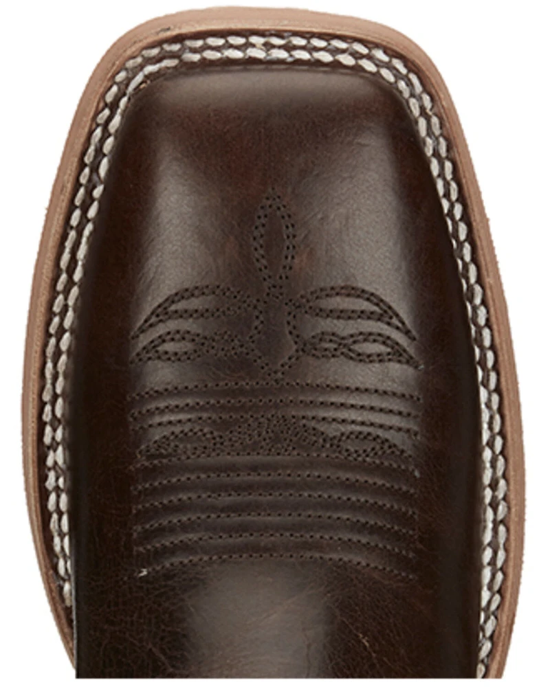 Justin Men's Lyle Umber Western Boots - Broad Square Toe