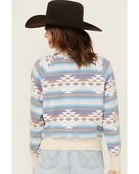 Shyanne Women's Southwestern Print Half Zip Pullover