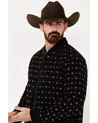 Hooey Men's Southwestern Print Wool Jacket