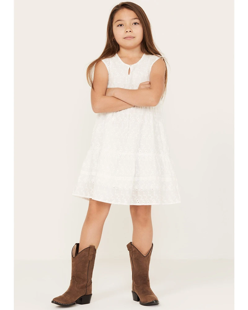 Shyanne Girls' Eyelet Western Dress