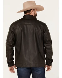 Cody James Men's Houston Distressed Moto Jacket