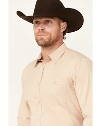 RANK 45® Men's Logo Long Sleeve Button-Down Performance Western Shirt