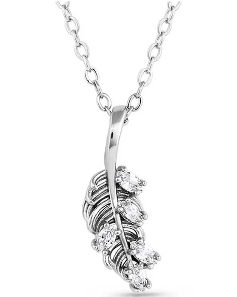 Montana Silversmiths Women's Bridgerton Feather Necklace