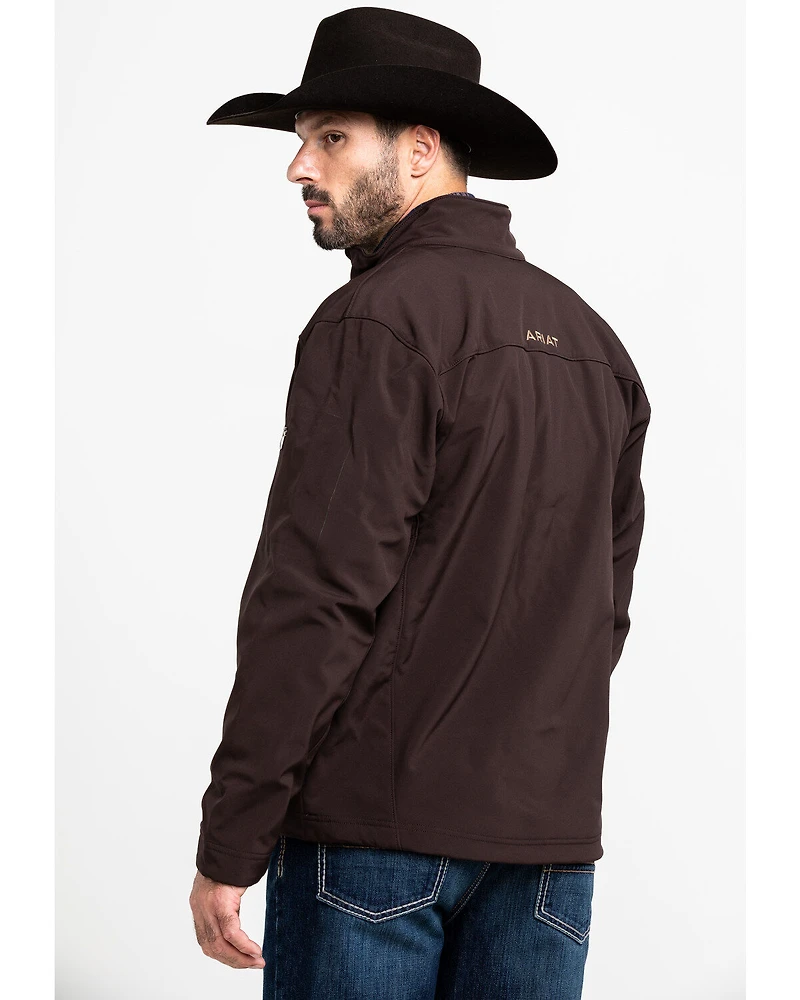 Ariat Men's Coffee Bean Vernon 2.0 Softshell Jacket - Big & Tall