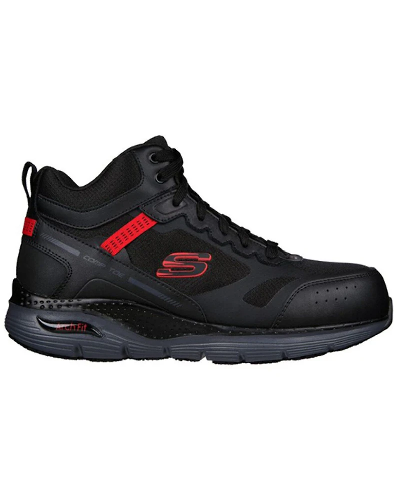 Skechers Men's 4" Arch Fit Bensen Work Shoes - Composite Toe