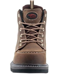 Avenger Men's 7607 Wedge Mid 6" Waterproof Lace-Up Work Boot - Soft Toe