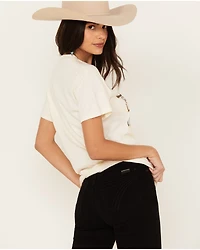 Youth Revolt Women's Let It Roll Muscle Short Sleeve Graphic Tee