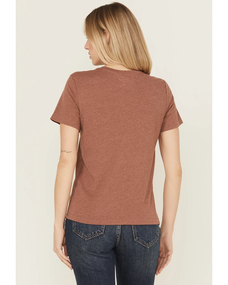 Wrangler Women's Long Live Short Sleeve Graphic Tee