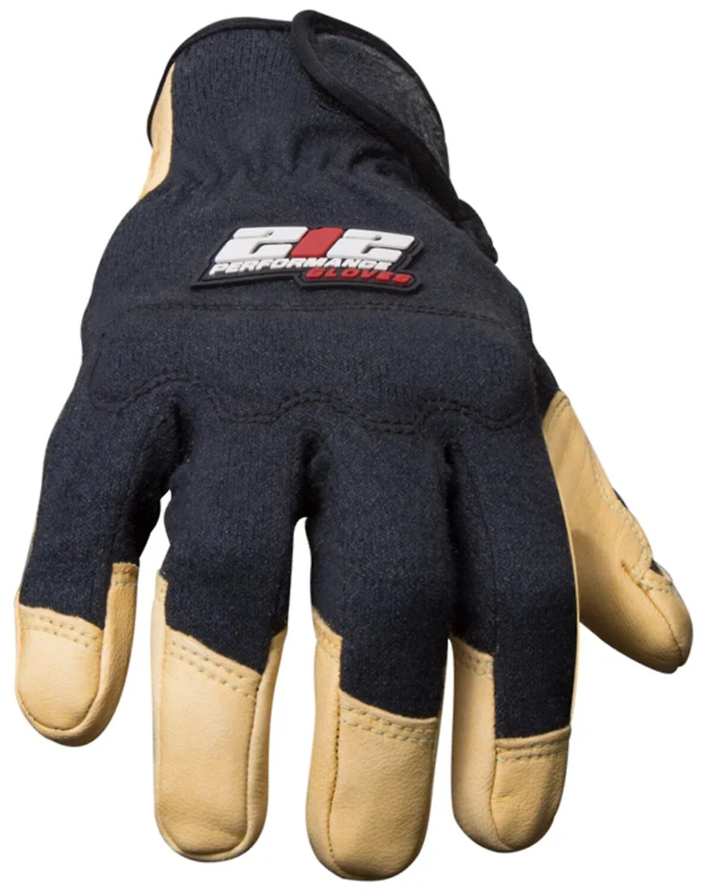 212 Performance Men's FR Fabricator Cut 2 Leather Welding Gloves - Black