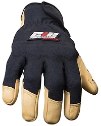 212 Performance Men's FR Fabricator Cut 2 Leather Welding Gloves - Black