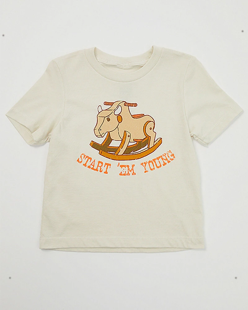 Cody James Toddler Boys' Start 'Em Young Short Sleeve Graphic T-Shirt
