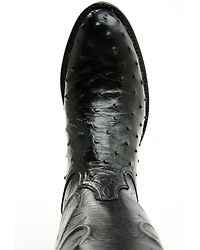 Tony Lama Men's Exotic Full-Quill Ostrich Western Boots - Round Toe