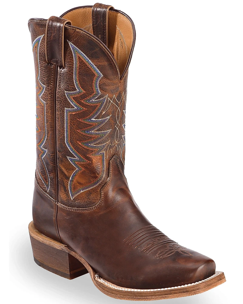 Justin Bent Rail Men's Navigator Western Boots - Square Toe