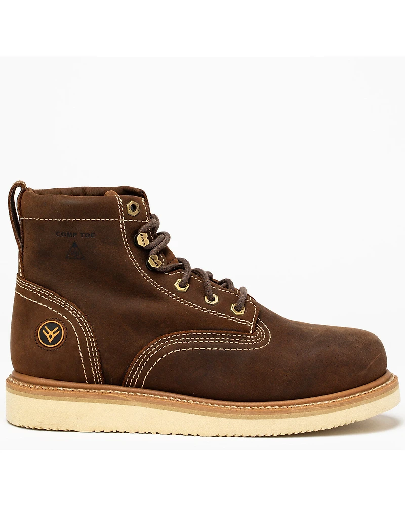 Hawx Men's 6" Grade Work Boots - Composite Toe