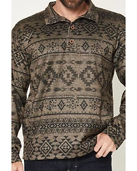Ariat Men's Caldwell 1/4 Button-Down Pullover Sweater