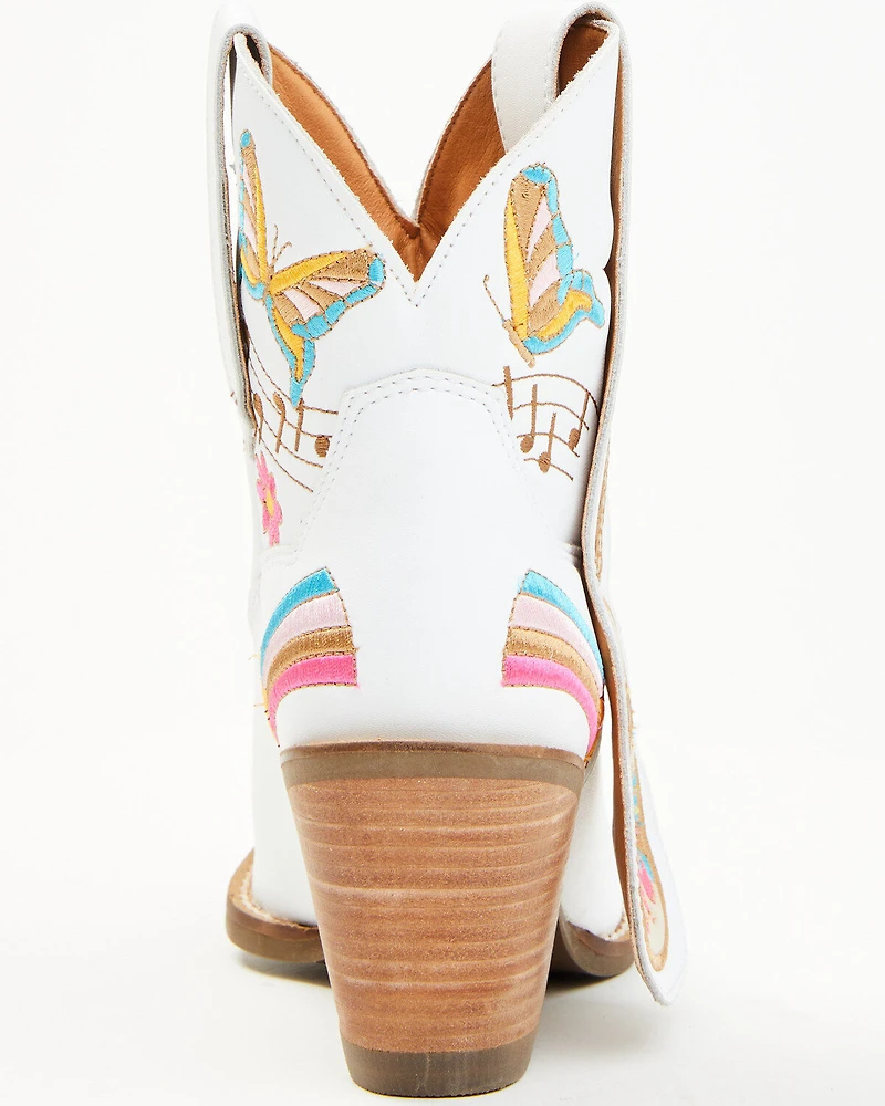 Dingo Women's Melody Short Western Boots - Round Toe