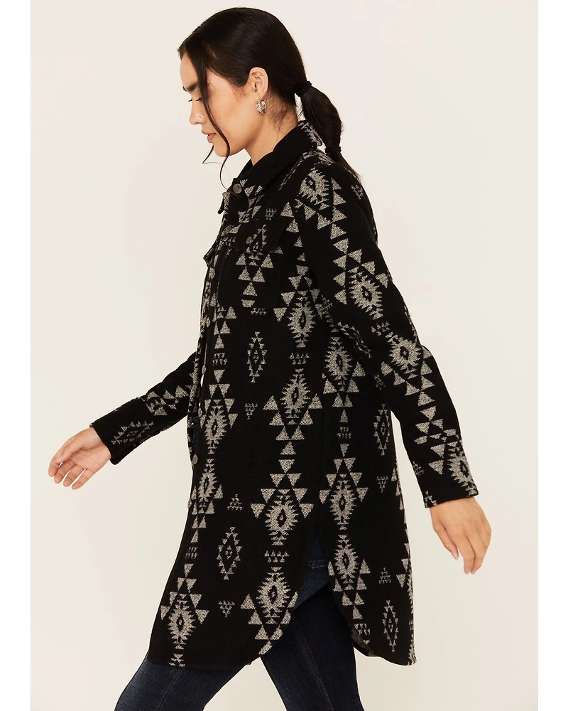 Shyanne Women's Southwestern Print Button-Down Shacket